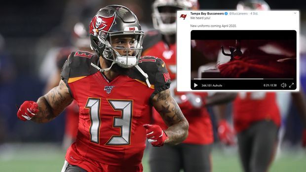 NFL: Neue Trikots für die Tampa Bay 