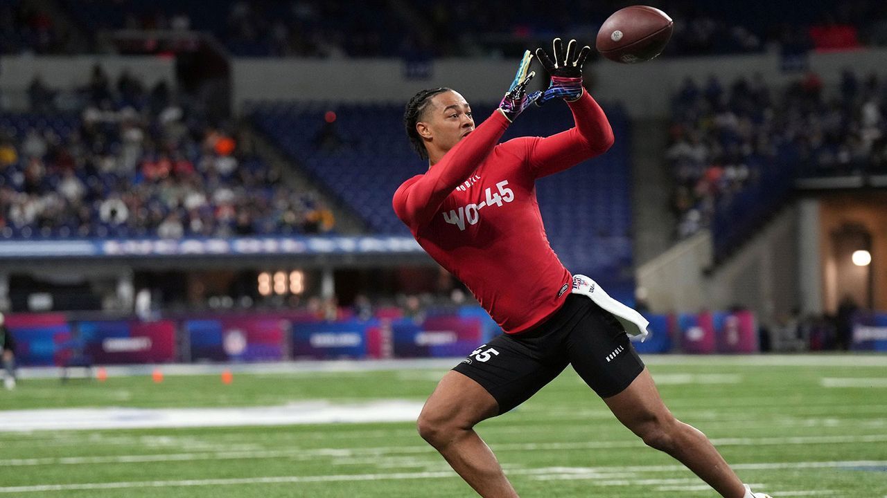 14. Pick: Baltimore Ravens* (via NE) – Jaxon Smith-Njigba, WR - Bildquelle: IMAGO/USA TODAY Network