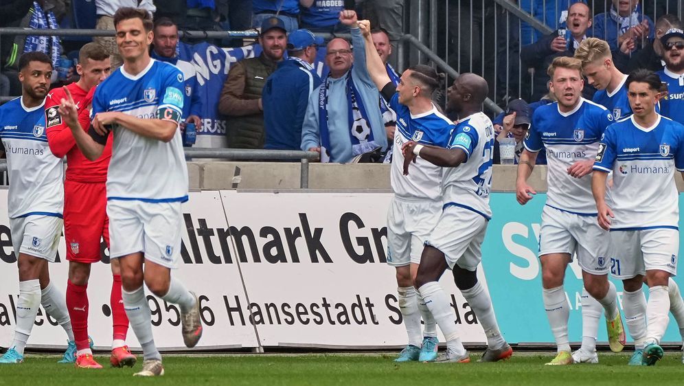 Der 1. FC Magdeburg steigt in die 2. Bundesliga auf - Bildquelle: imago