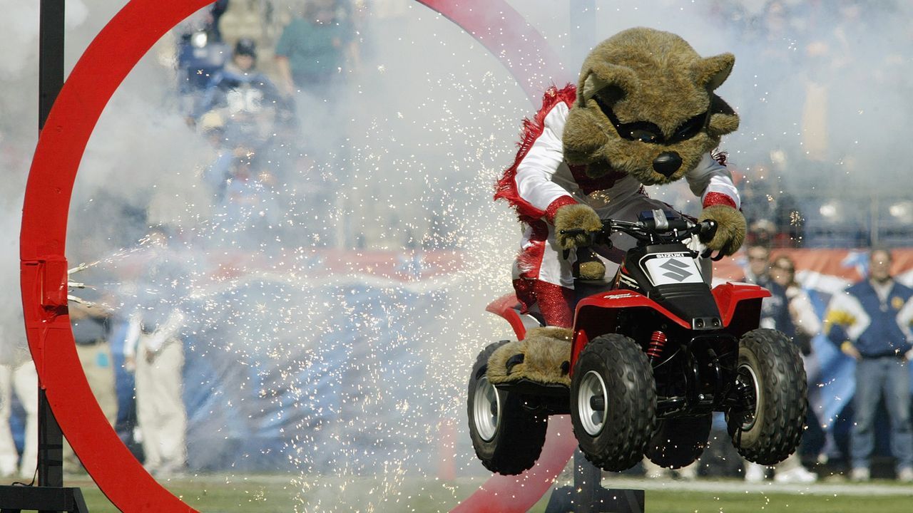 Tennessee Titans: T-Rac - Bildquelle: 2003 Getty Images