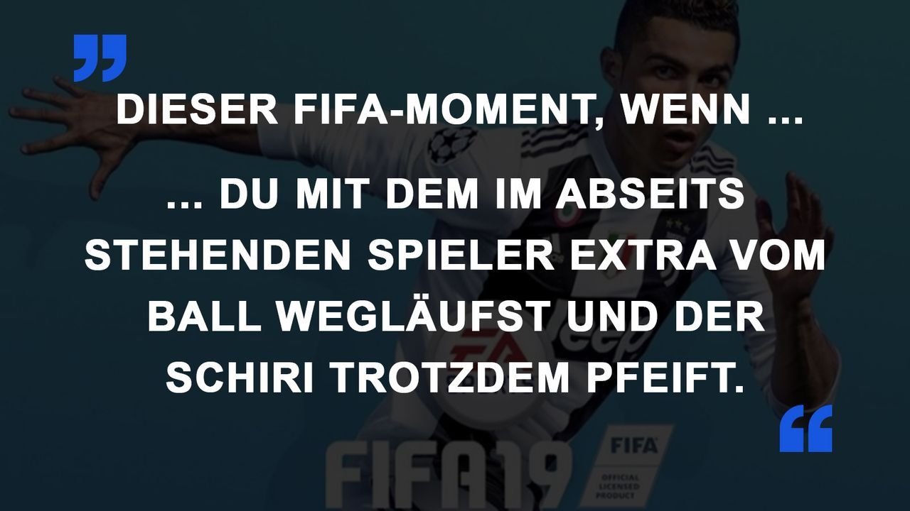 FIFA Momente Abseits Schiri