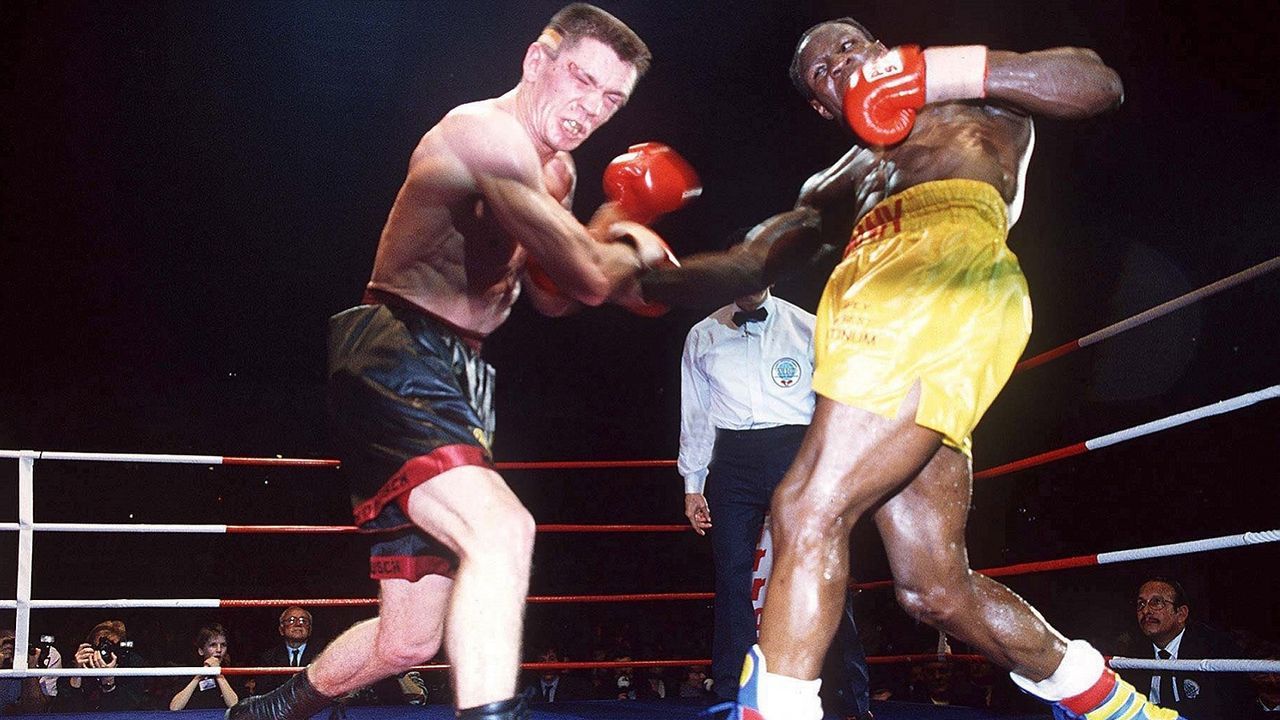 Rocchigiani vs. Chris Eubank Sr., 5. Februar 1994, Berlin - Bildquelle: Getty Images