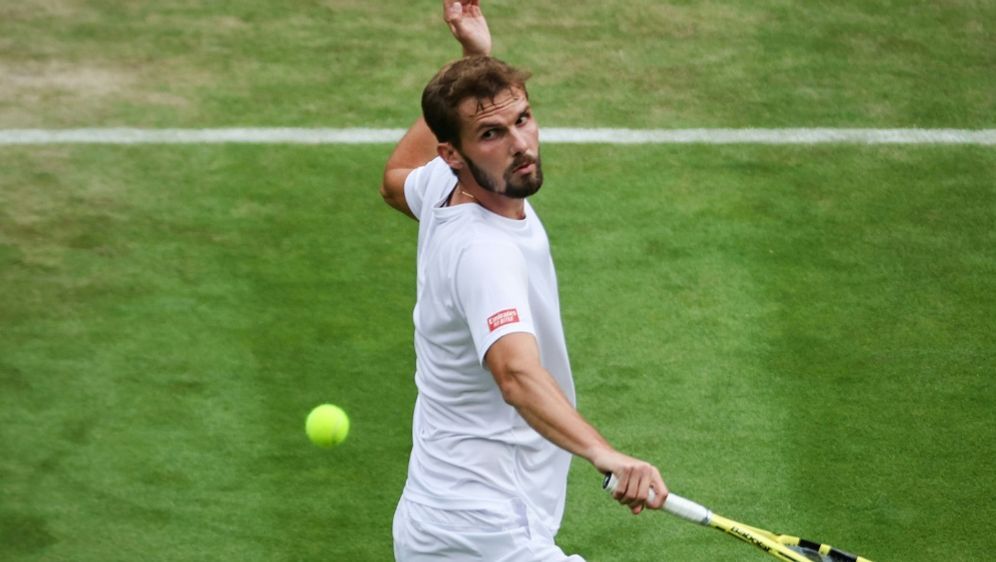 Oscar Otte ist in Wimbledon ausgeschieden - Bildquelle: AFP/SID/Adrian DENNIS