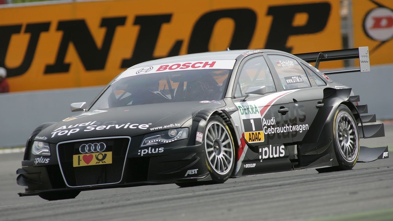 2009: Audi A4 DTM  - Bildquelle: imago images/Motorsport Images