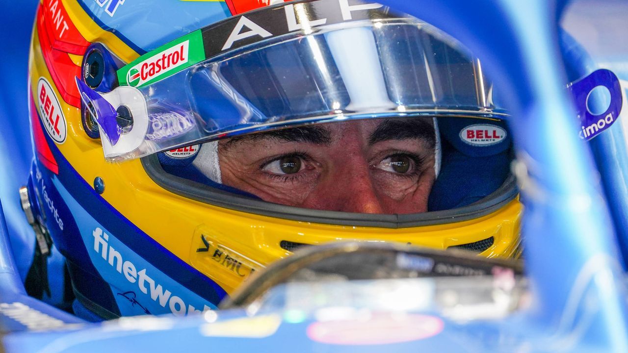 Platz 3: Fernando Alonso (Alpine) - Bildquelle: imago images/Every Second Media