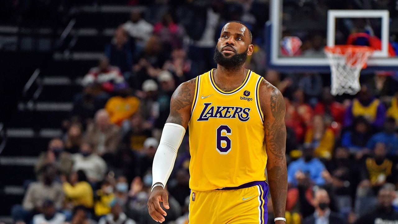 1. Platz: LeBron James (Los Angeles Lakers) - Bildquelle: 2021 Getty Images