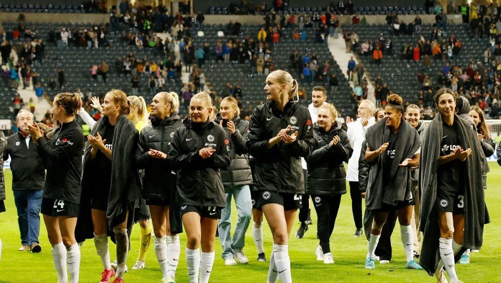 Erfolg für die Fußballerinnen von Eintracht Frankfurt - Bildquelle: FIRO/FIRO/SID/