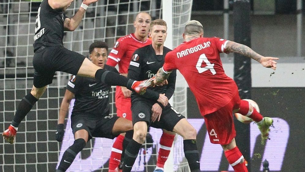 Eintracht Frankfurt verpasste vorzeitigen Gruppensieg - Bildquelle: AFP/SID/DANIEL ROLAND