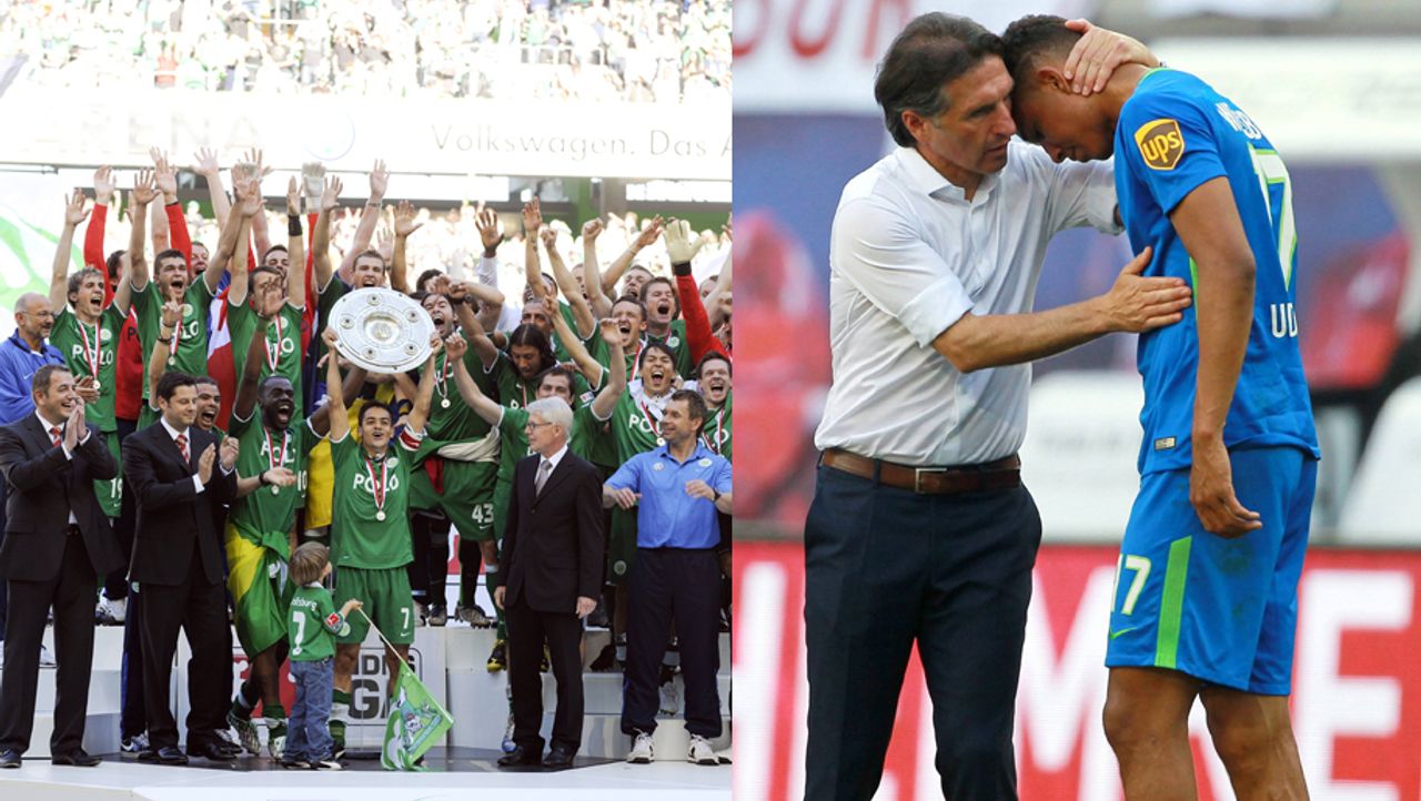 Vfl Wolfsburg In 9 Jahren Vom Meister Zum Hsv Nachfolger