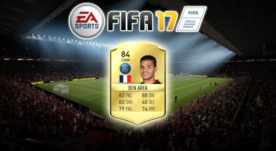 FIFA 17: Hatem Ben Arfa (Paris Saint-Germain) - Bildquelle: EA Sports