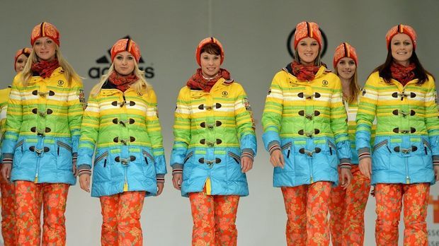 Olympia - Deutschland in buntem Outfit zur Olympia-Eröffnung - Ran