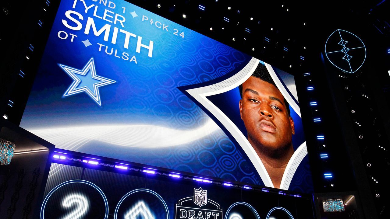 24. Pick: Tyler Smith (Offensive Tackle, Dallas Cowboys) - Bildquelle: IMAGO/Icon SMI