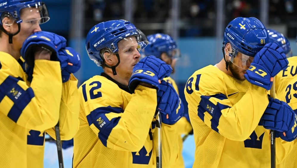Schweden noch nicht im Viertelfinale der WM - Bildquelle: AFP/SID/ANTHONY WALLACE