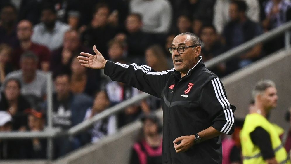 Trainer Maurizio Sarri Fehlt Juventus Turin Gegen Parma Und