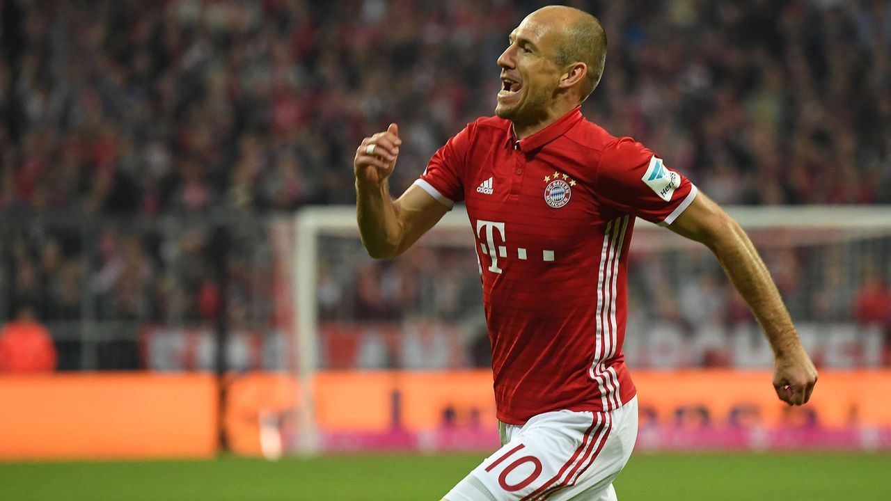 Platz 10: Arjen Robben (FC Bayern München) - Bildquelle: imago/Jan Huebner