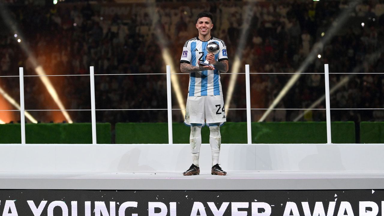 Bester junger Spieler: Enzo Fernandez (Argentinien) - Bildquelle: Getty Images