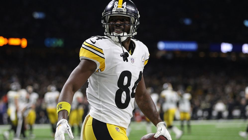Bei den Steelers wurde Antonio Brown zum Superstar - Bildquelle: Getty Images
