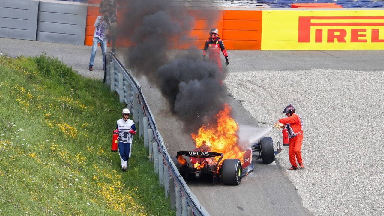 Verlierer: Carlos Sainz (Ferrari) - Bildquelle: Imago