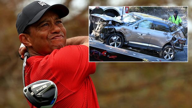 Nicht gebremst? Neue Details zum Horror-Unfall von Tiger Woods