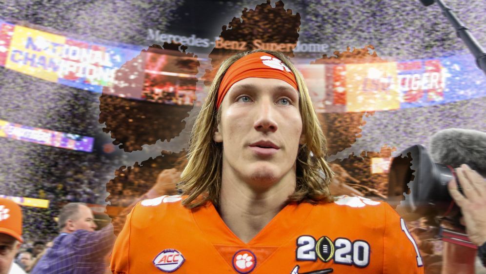 Trevor Lawrence Nimbus Von Clemsons Mr Unbesiegbar Gebrochen