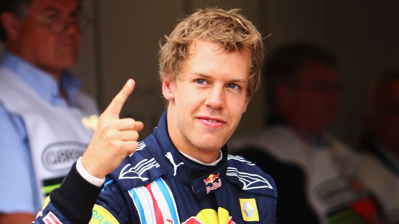 Sebastian Vettel startete 57 Mal von der Pole - Bildquelle: 2009 Getty Images