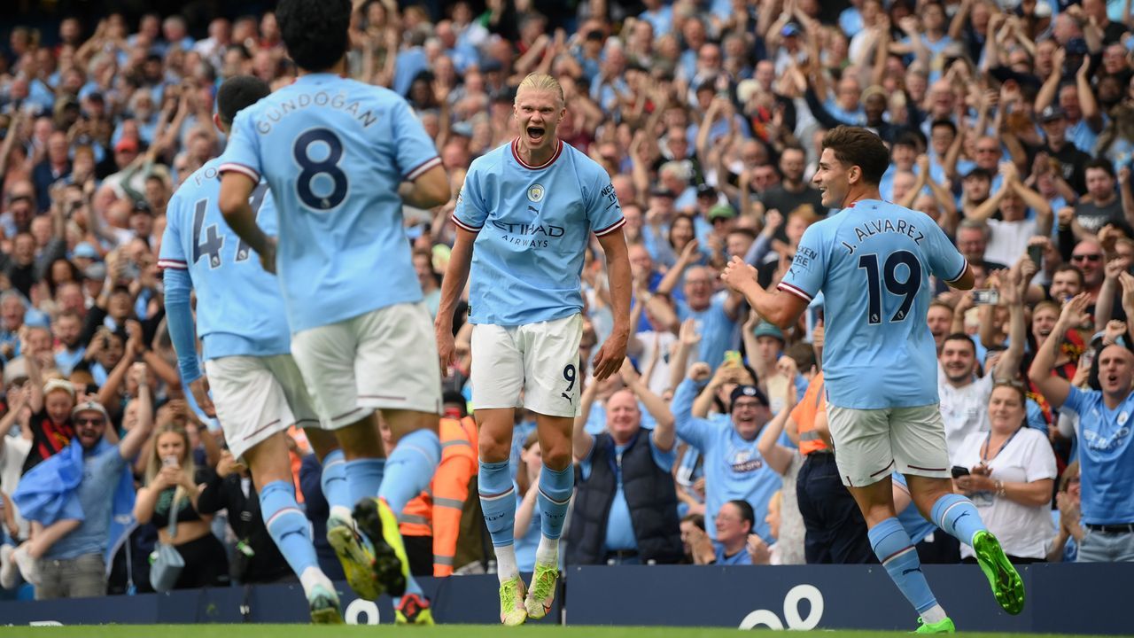 Platz 8: Manchester City - Bildquelle: 2022 Getty Images
