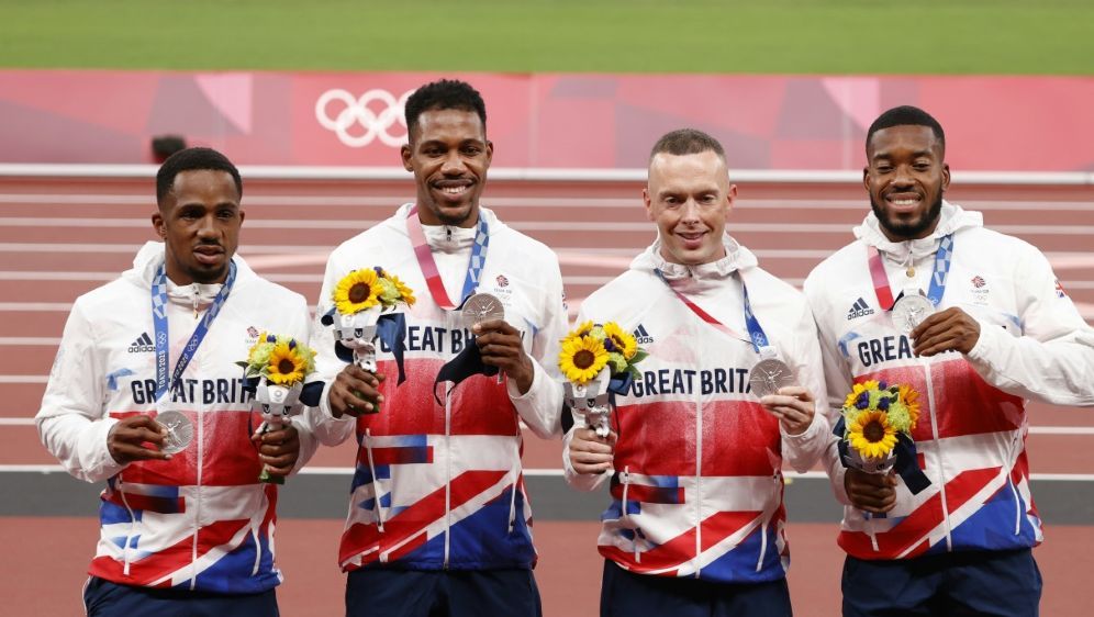 Britische 100-m-Staffel gibt Silbermedaillen zurück - Bildquelle: FIRO/FIRO/SID/