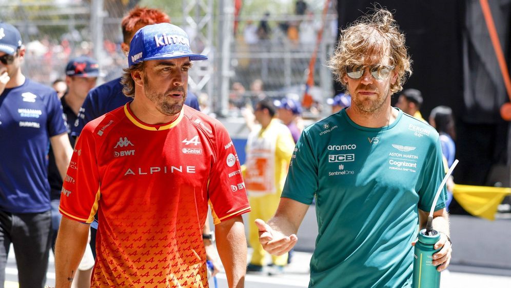 Fernando Alonso wird Nachfolger von Sebastian Vettel bei Aston Martin - Bildquelle: Imago