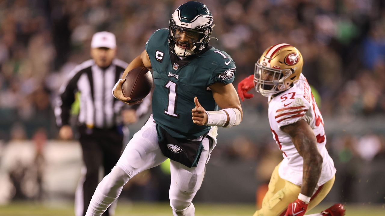 Championship Round: Jalen Hurts (Philadelphia Eagles) - Bildquelle: Getty Images