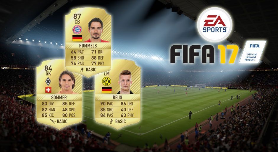 FIFA 17: Top 20 der Bundesliga - Bildquelle: EA Sports