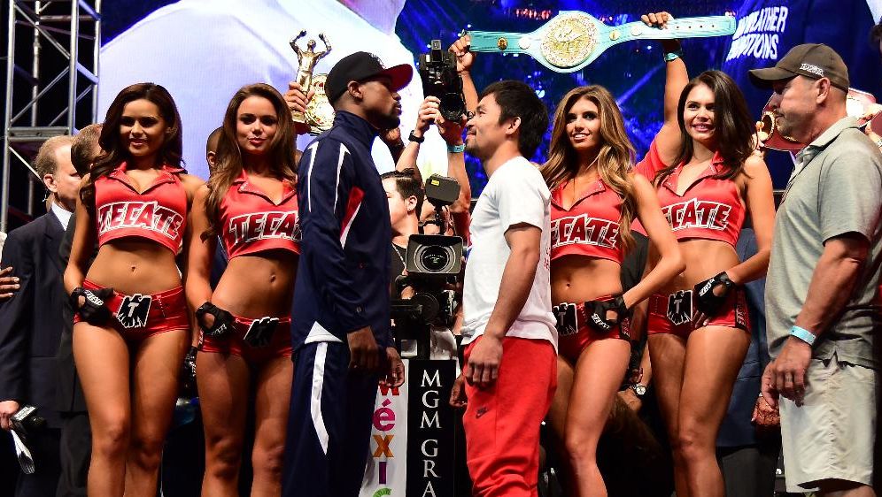 Boxen - Box-Hysterie in Las Vegas - Mayweather schwerer ...