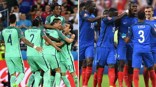 Portugal Gegen Frankreich Das Head To Head Vor Dem Em Finale