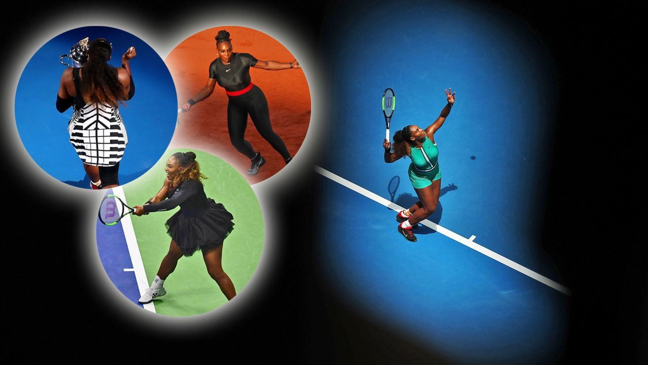 Serena Williams' ausgefallene Tennis-Looks - Bildquelle: getty images