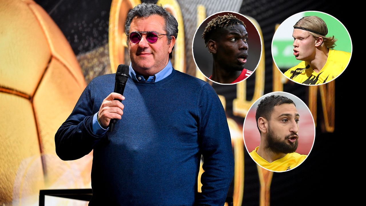 Die Top Stars Von Berater Mino Raiola Haaland Verratti Ibrahimovic