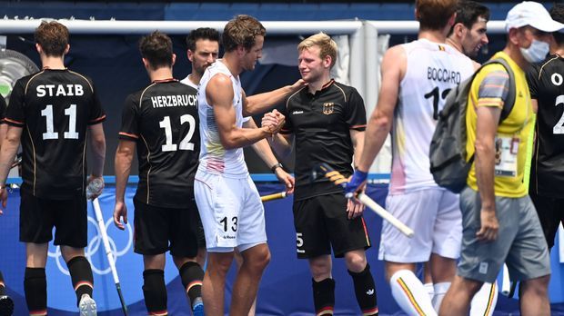 Duitse hockeyer verliest van wereldkampioen België