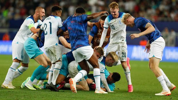 England were crowned European champions against Spain