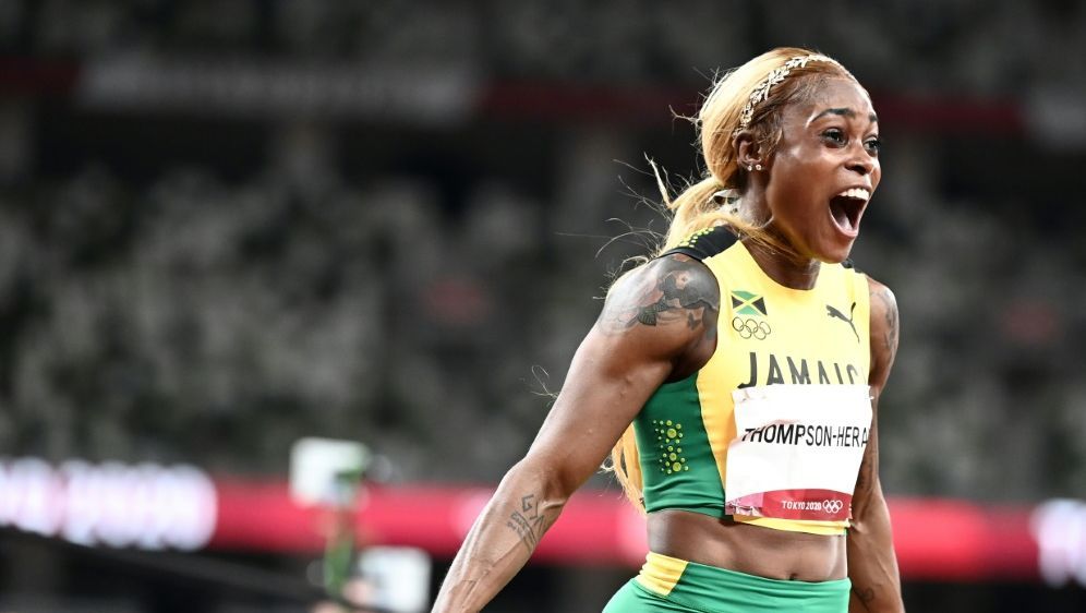 Olympia - 100 m: Thompson-Herah holt Gold bei Jamaikas ...