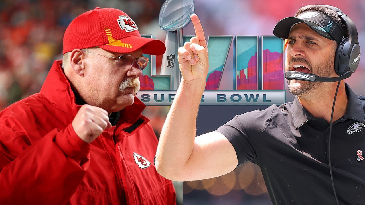 Generations-Duell im Super Bowl: Das sind die Coaches Andy Reid und Nick Sirianni