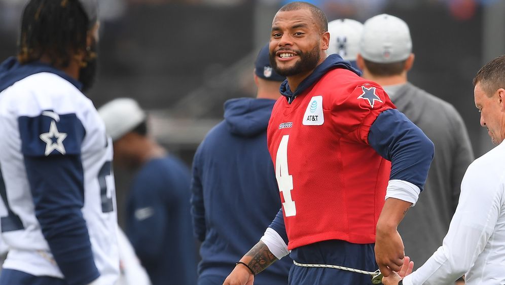 Nfl Trainings Schock Fur Dallas Cowboys Schulterverletzung Bei Quarterback Dak Prescott Ran