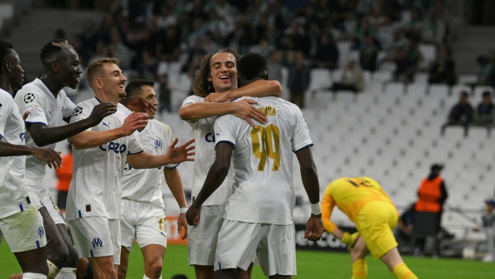Nach zwei Niederlagen: Erster CL-Sieg für Marseille - Bildquelle: AFP/SID/NICOLAS TUCAT