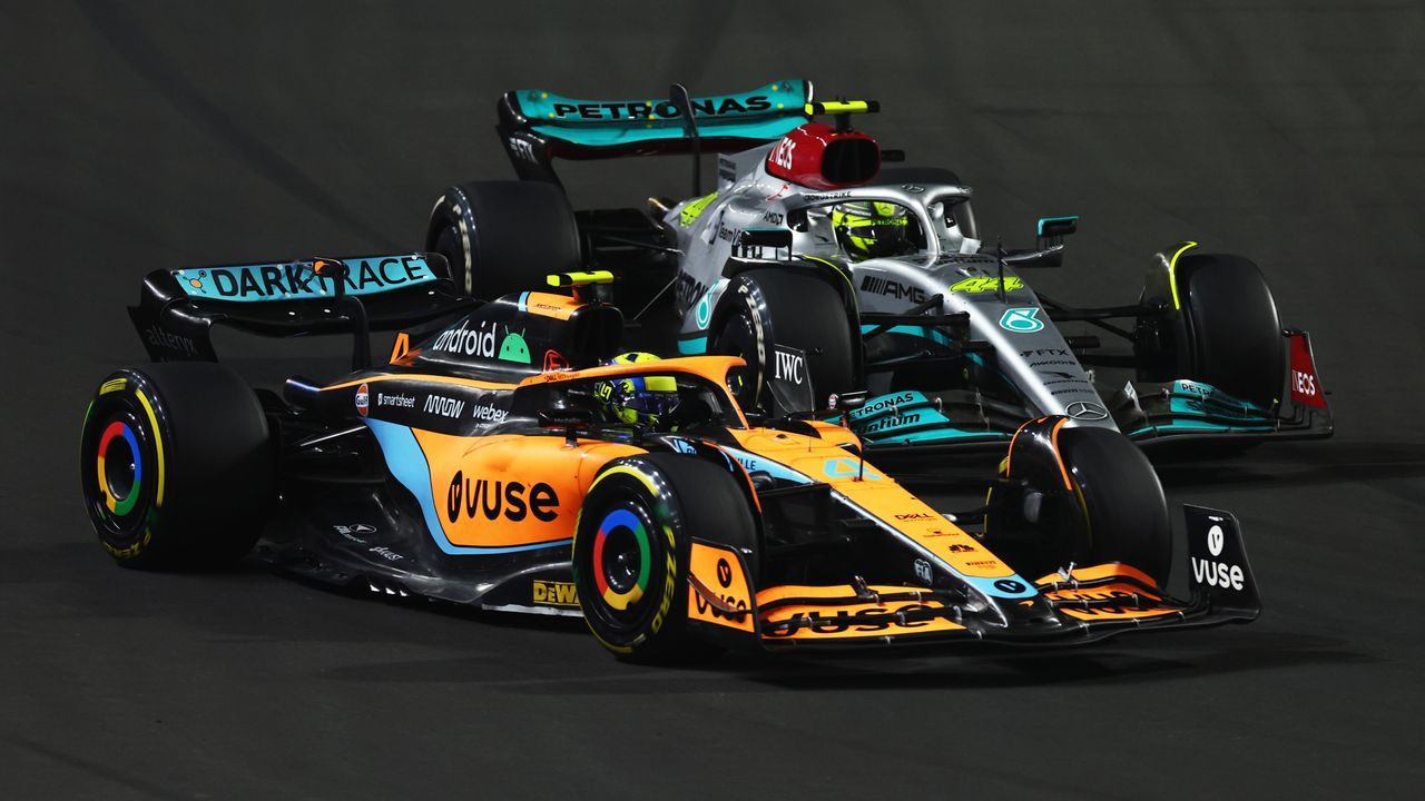 Gewinner: Lando Norris (McLaren) - Bildquelle: 2022 Getty Images