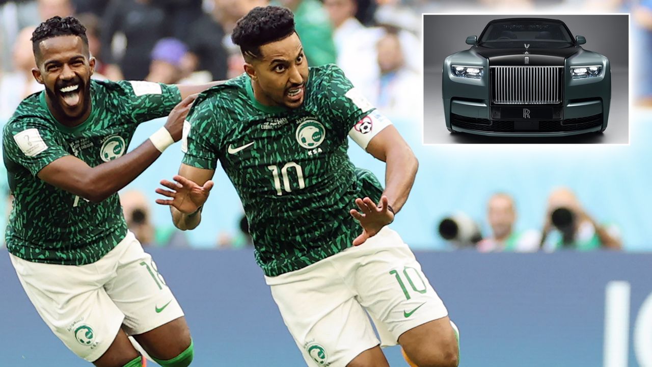 Saudi-Stars bekommen Rolls Royce als Geschenk nach Sieg gegen Argentinien - Bildquelle: imago/twitter@kalinticom