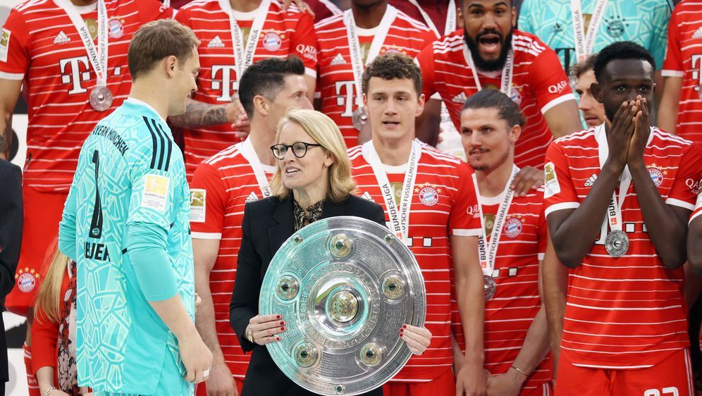 Der FC Bayern München eröffnet die neue Saison als deutscher Meister am 5. A... - Bildquelle: IMAGO/Sportfoto Rudel