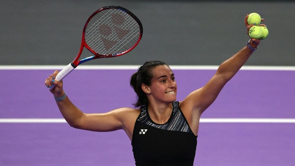 Caroline Garcia steht im Halbfinale der WTA-Finals - Bildquelle: AFP/GETTYSID/TOM PENNINGTON