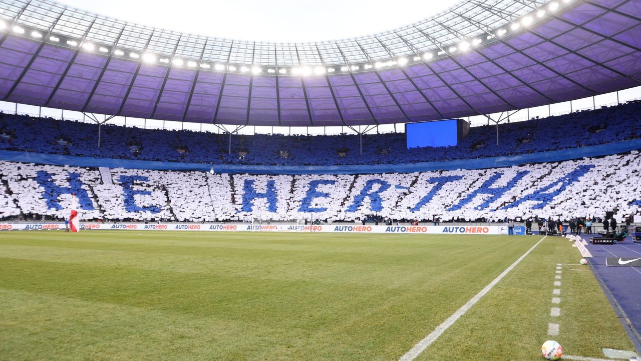 Platz 2 - Olympiastadion (Hertha BSC) - Bildquelle: Imago