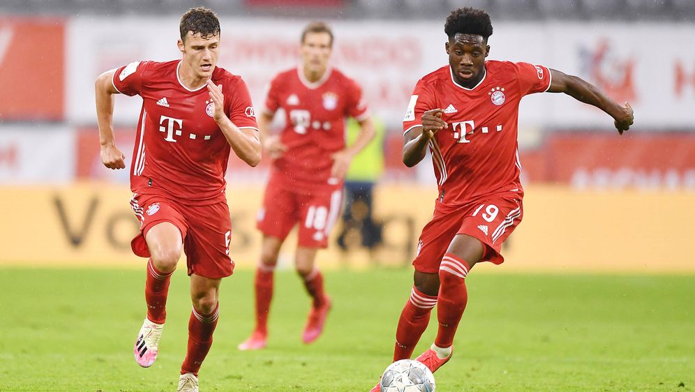 Fc Bayern Munchen Benjamin Pavard Erst Einmal Weg Alphonso Davies