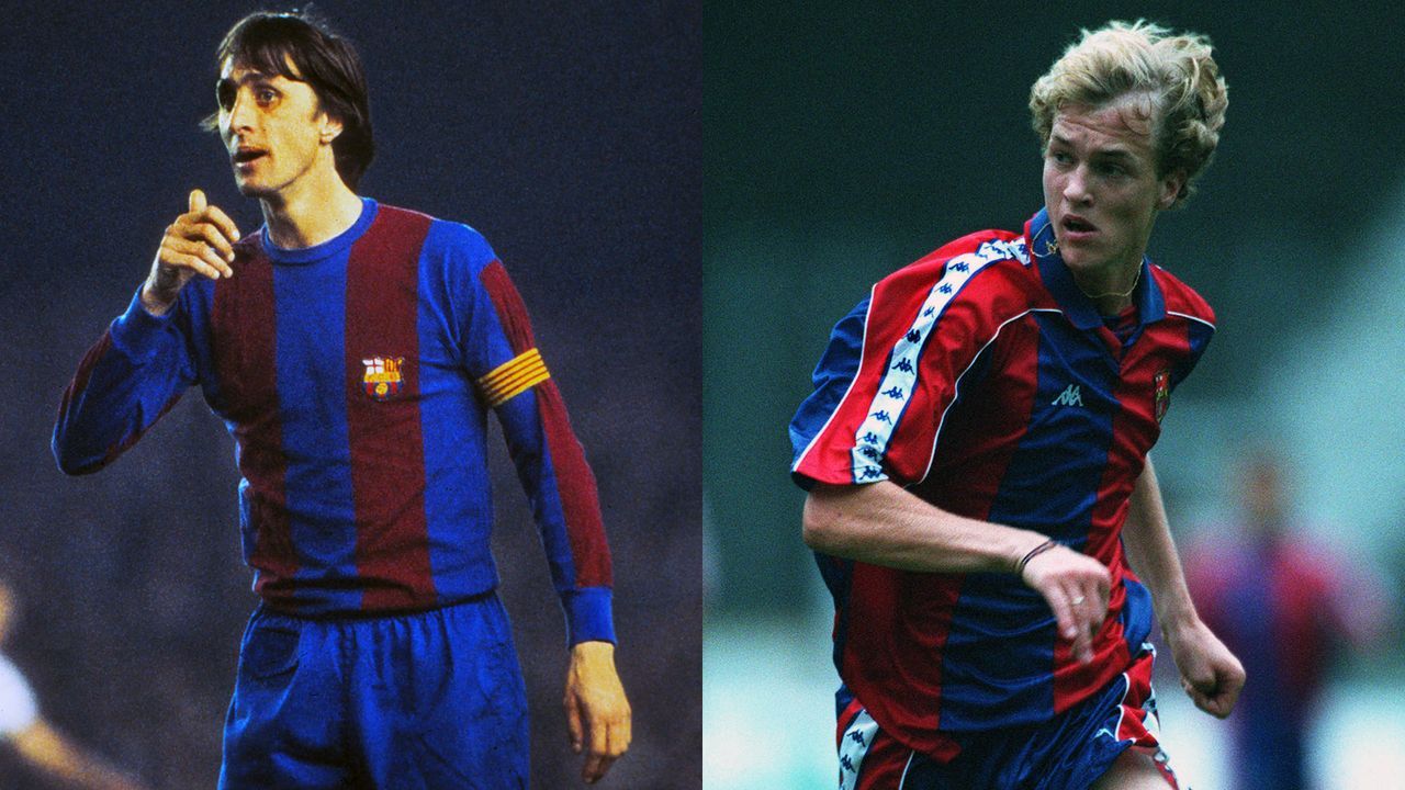 Johan und Jordi Cruyff (FC Barcelona) - Bildquelle: Imago