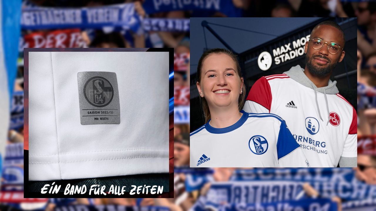 Gemeinsames Design: Schalke und Nürnberg präsentieren Auswärtstrikot - Bildquelle: imago/1. FC Nürnberg Shop