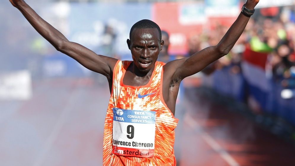 leichtathletik - marathon: kenianer cherono siegt mit