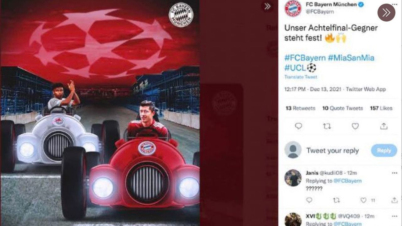 Social-Media-Team des FC Bayern patzt und sagt Zukunft voraus - Bildquelle: Twitter
